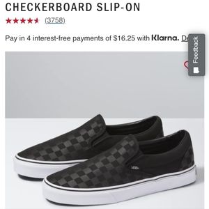 Vans slip on shoes
